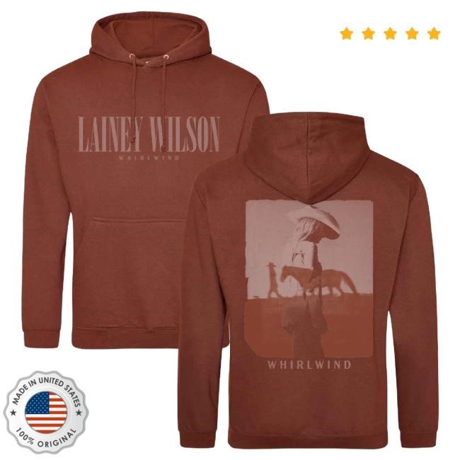 Official Lainey Wilson Whirlwind Red Rust Attractive Hoodie