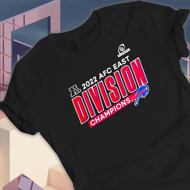 Funny buffalo Bills 2022 AFC East Division Champions Tee Shirt Official Funny buffalo Bills 2022 AFC East Division Champions Shirts