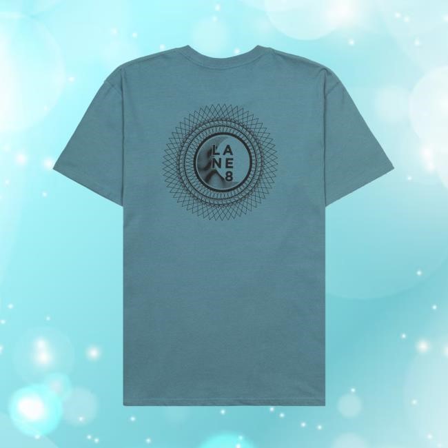Slate Blue Short Sleeve Shirt Lane 8 Merch Slate Blue Short Sleeve Tee Lane 8 Merch