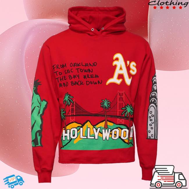 Official Fresh Society Homme + Femme Cali To Nyc Pullover Hoodie - Red