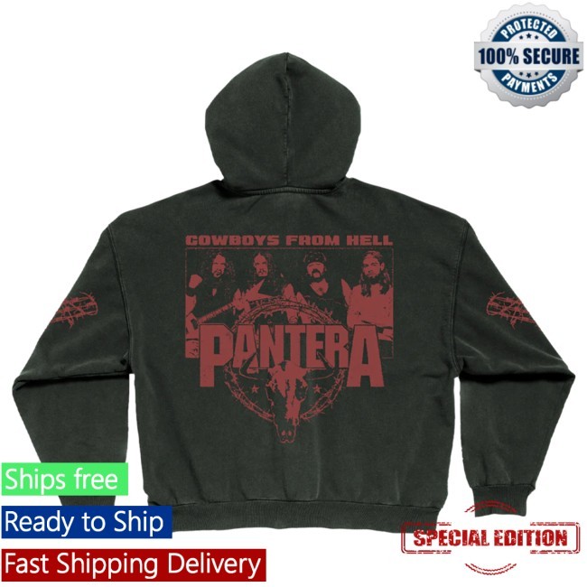 CFH Washed Zip Up Hood Pantera CFH Washed Zip Up Hood Pantera