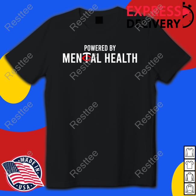 Official Powered By Mental Health Shirt Pablo Lopez