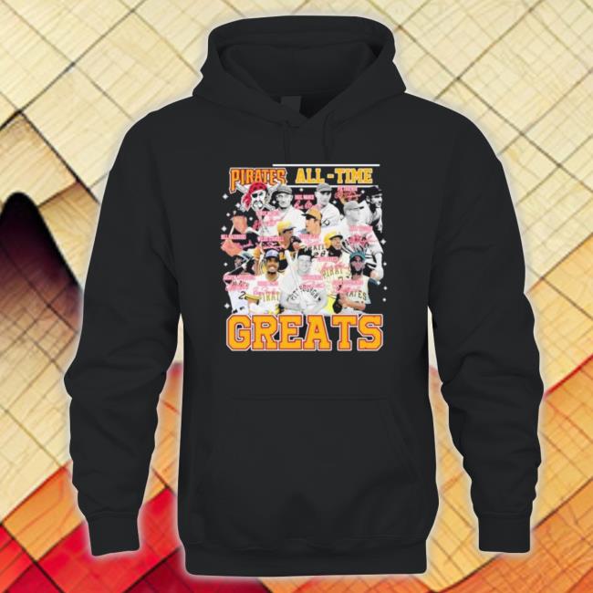 Pirates All-Time Greats Signatures 2023 Tee Shirt