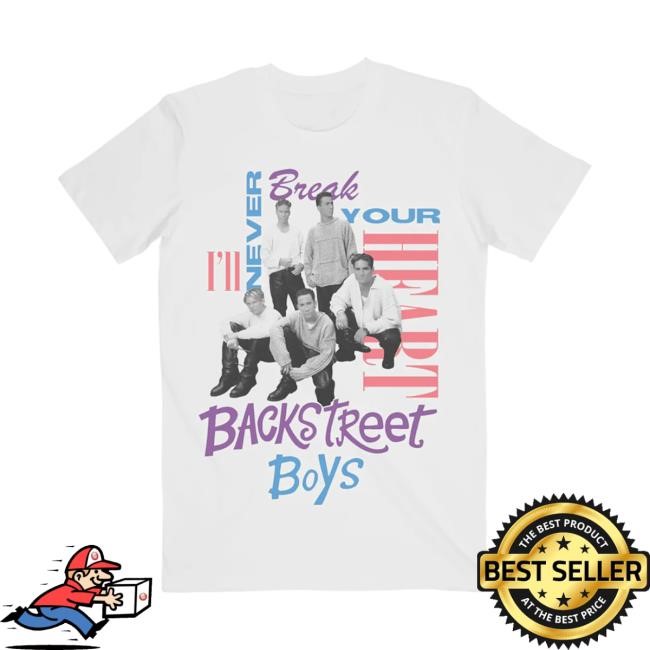 Never Break Your Heart T Shirt – Backstreet Boys Store