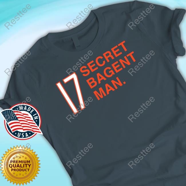 Official 17 Secret Bagent Man Hoodie