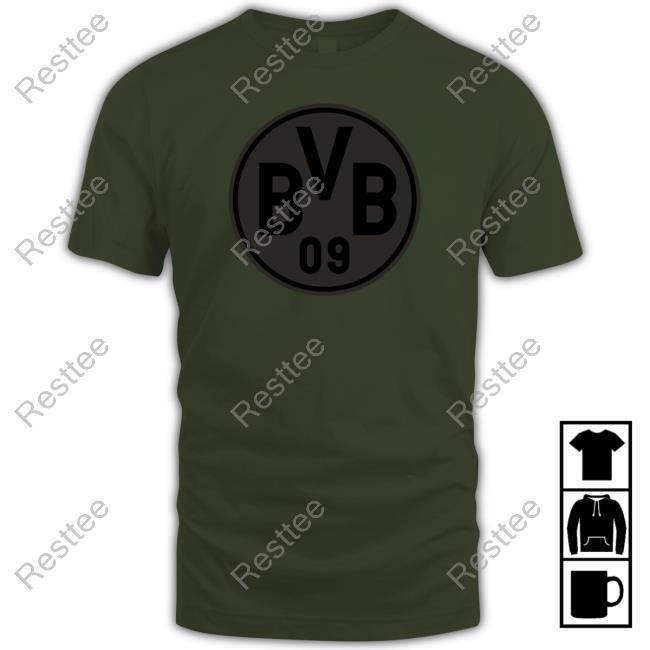 BVB Shop Bvb 09 Logo With Sayings Borussia Dortmund Official BVB Shop Bvb 09 Logo Long Sleeve Tee Borussia Dortmund