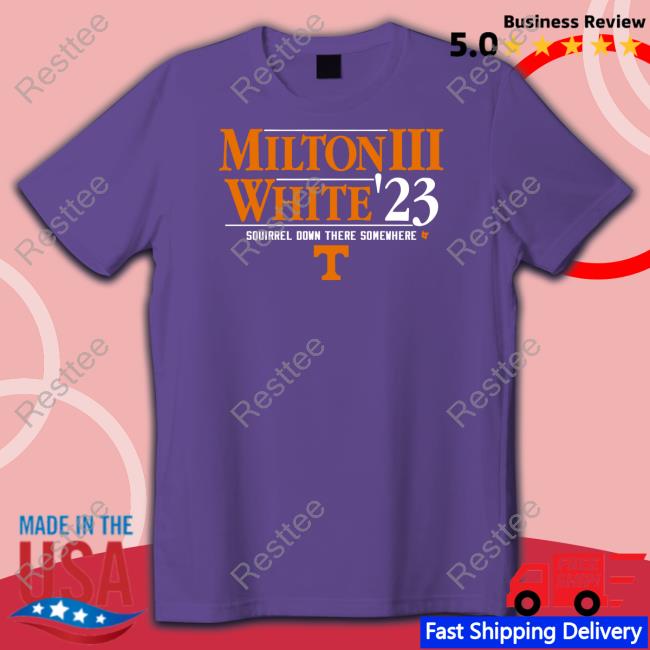 Milton Iii White '23 T Shirt