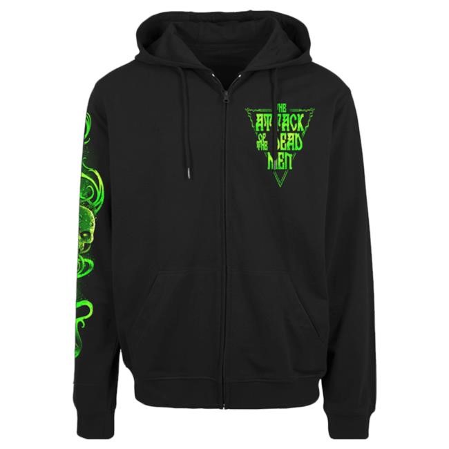 Official Sabaton Merch Store Sabaton Attack Of The Dead Men Zip Hoodie Sabaton Shop