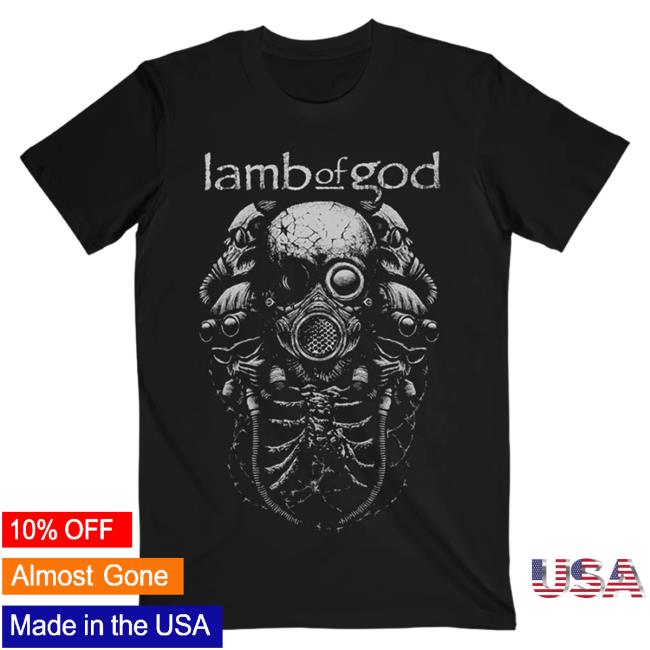 Official Lamb Of God Merch Store Apocalypse Soldier Top Shirt