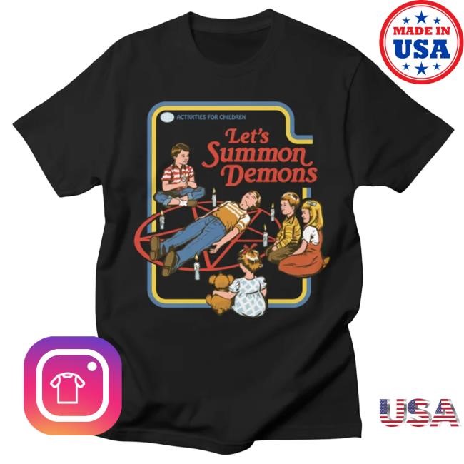 Stevenrhodes Let's Summon Demons Tee Shirt