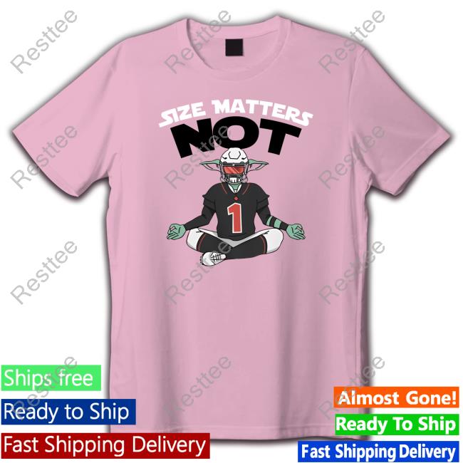 Official Tfg Size Matters Not Hoodie