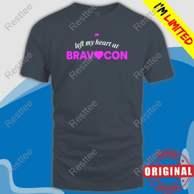 Official Left My Heart At Bravocon T-Shirt
