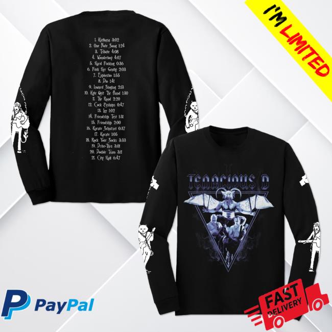 Kung Fu Clothing Shop Store Merch Tenacious D Self-Titled Artwork Hoody