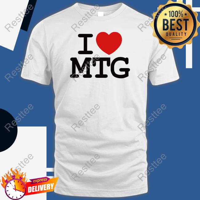 Secure Winred Merch I Love Mtg Hoodie Marjorie Taylor Greene