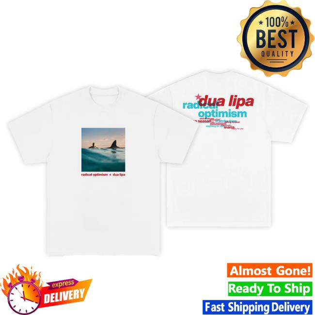 Dua Lipa Merch Store | Radical Optimism Tracklist Shirt | Radical Optimism x Dua Lipa