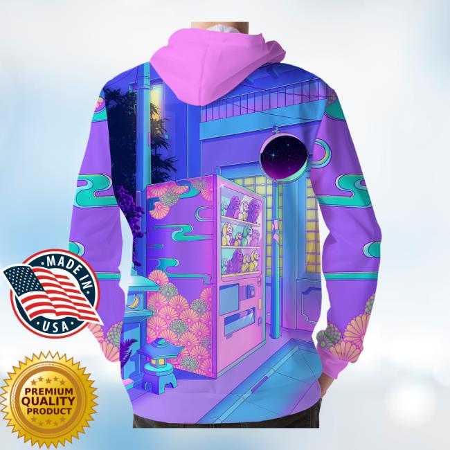 Official Vapor95 Clothing Store Gashapon Hoodie 3D All Over Print Official Vapor95 Clothing Store Gashapon Tee Shirt 3D All Over Print