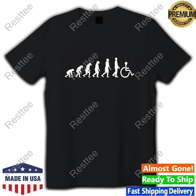 Official Crippen Cartoons Evolve Tee Shirt Mik Scarlet