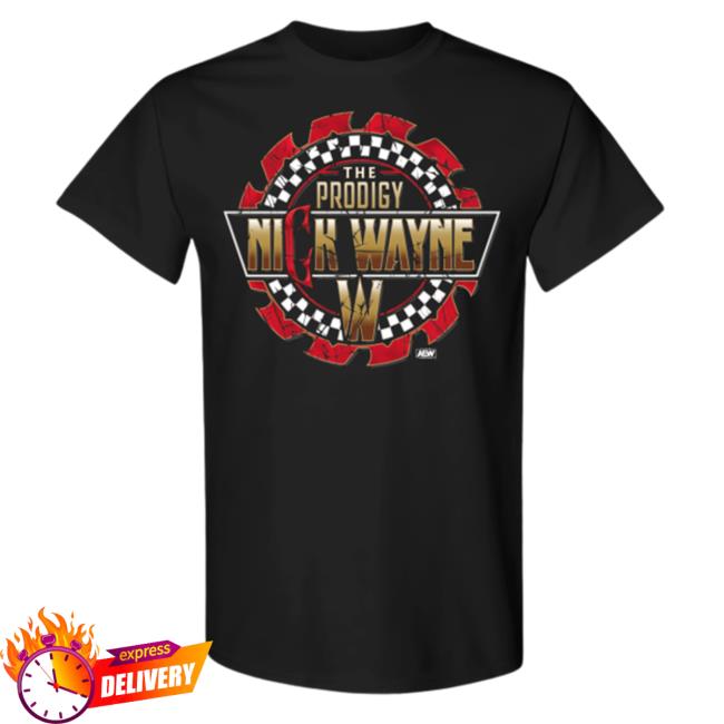 All Elite Wrestling Merchandise Nick Wayne Prodigy Shirts