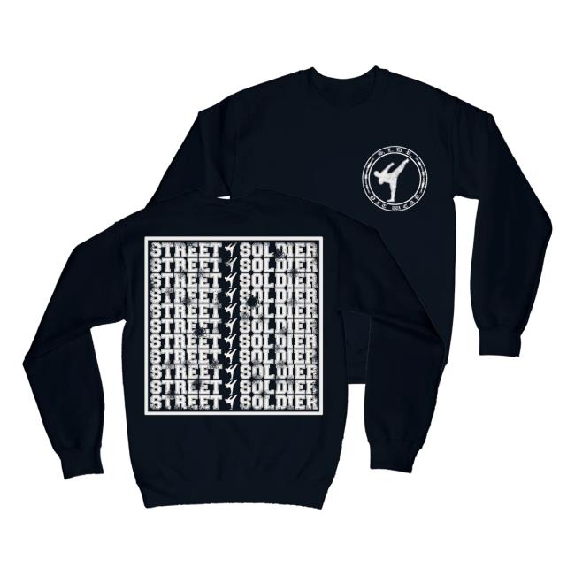 Official Street Soldier Rising Merch Street Soldier - S.L.D.R. Navy Hood Risingmerch