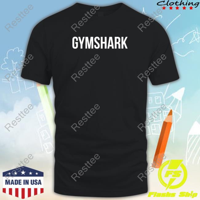 Official Gymshark Black Tee Shirt