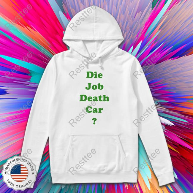 Official Japanese Die Job Death Car Shirt Eichan_GZ