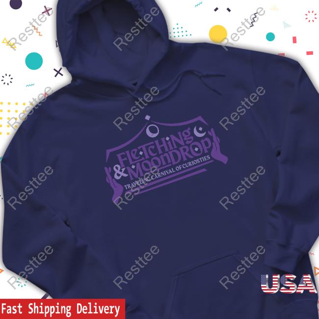 Fletching & Moondrop T Shirt Official Critical Role Merch Fletching & Moondrop Traveling Carnival Of Curiosties T-Shirt