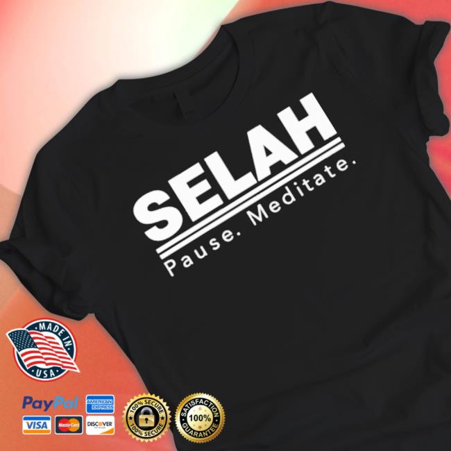 Official Selah Pause Meditate Hooded Sweatshirt