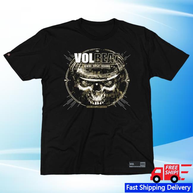 Volbeat 'Rewind Replay Rebound' New Tee