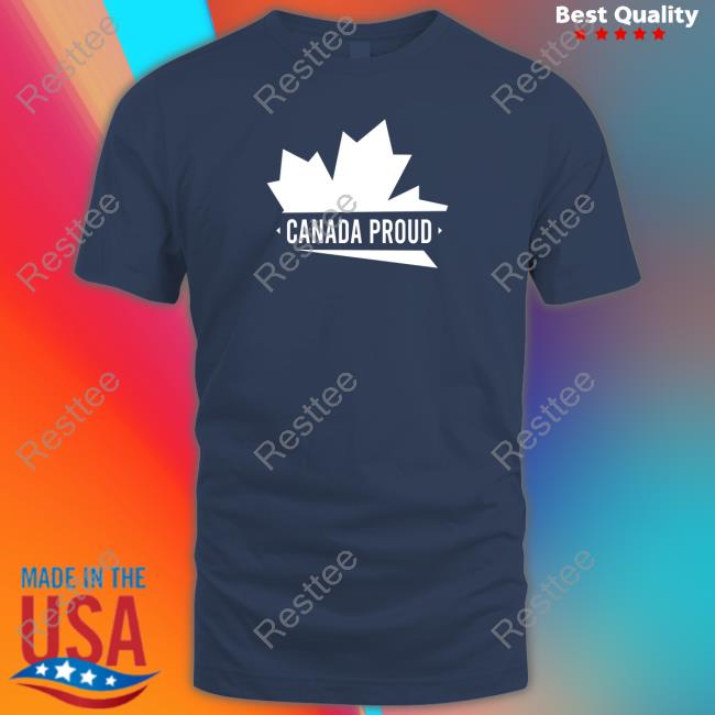 Canada Proud Signature Tee WeAreCanProud Canada Proud Signature Tee Shirts WeAreCanProud