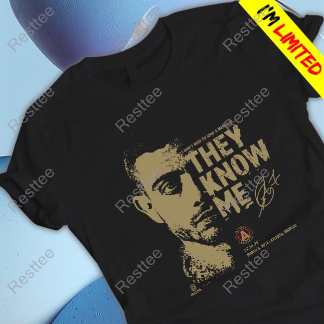 Official I Don't Need To Send A Message They Know Me T-Shirts