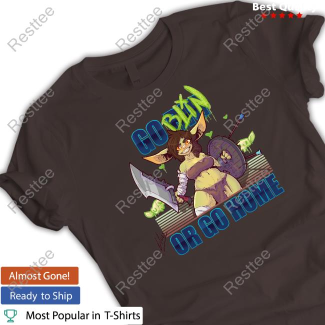 Go Big Goblin Or Go Home Hooded Sweatshirt Lluis Abadias