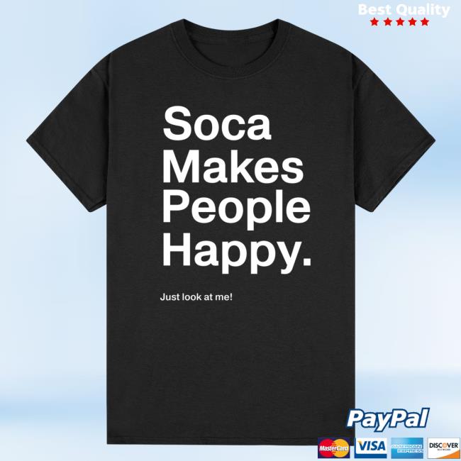 Official Passport Caribbean Store Shop Merch Soca Makes .People Happy Just look at me! Shirts