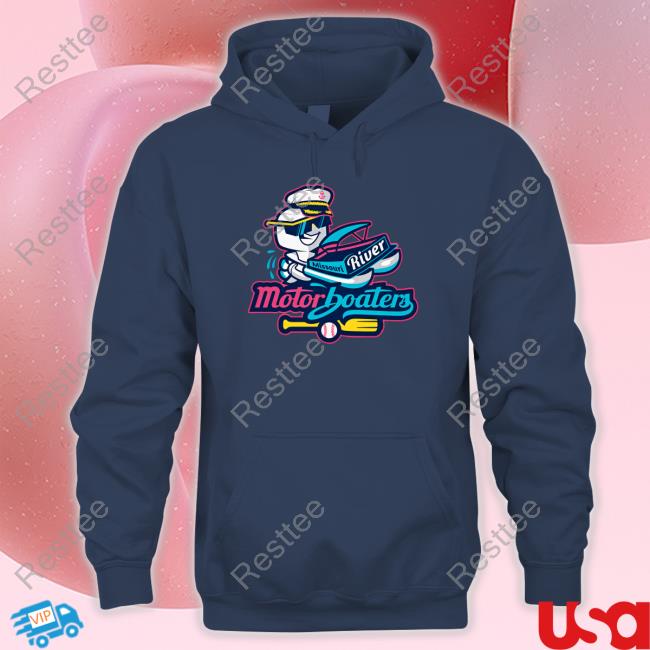 Bismarck Larks Merchandise Motorboaters Full Logo Shirts Missouri River Motorboaters Bismarck Larks Merchandise Motorboaters Full Logo T-Shirt Missouri River Motorboaters