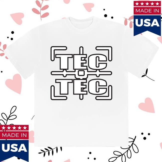 Official Lil Tecca Merch Store Tec Crosshair Hoodie (Blue)