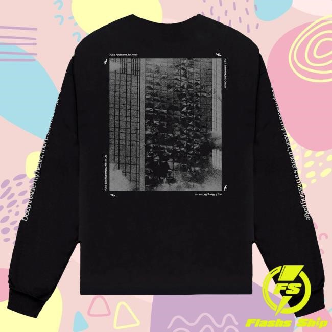 Official Thursday Merch Store Missing Page Hotel LS T Shirt Official Thursday Merch Store Missing Page Hotel LS Tee