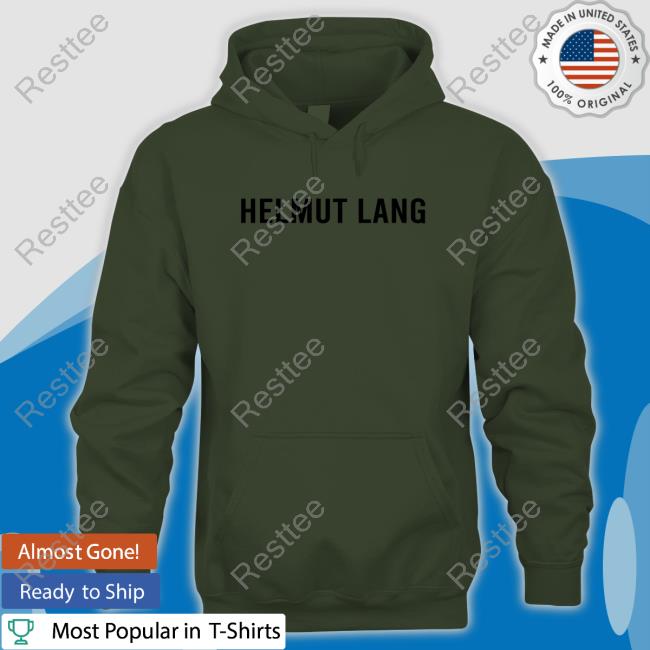 Official Helmut Lang Pullover Hoodie