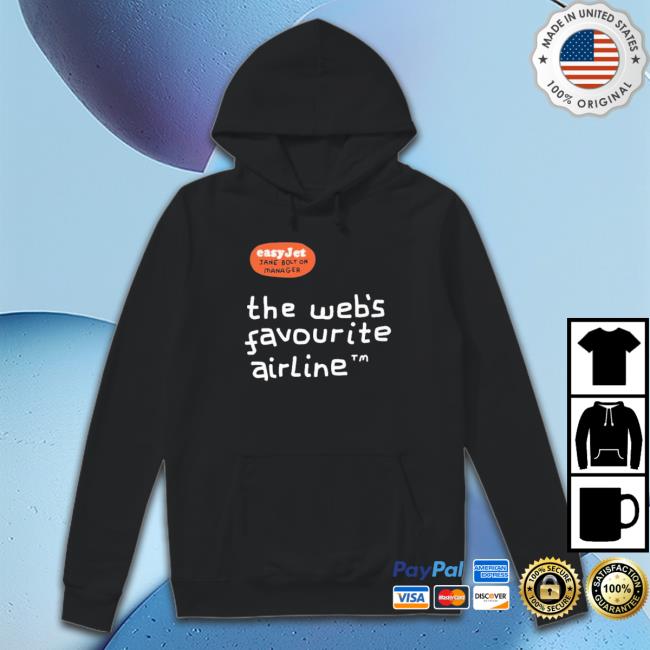 Official Easy Jet Jane Bolt On Manager The Web’S Favourite Airline Long Sleeve Shirt