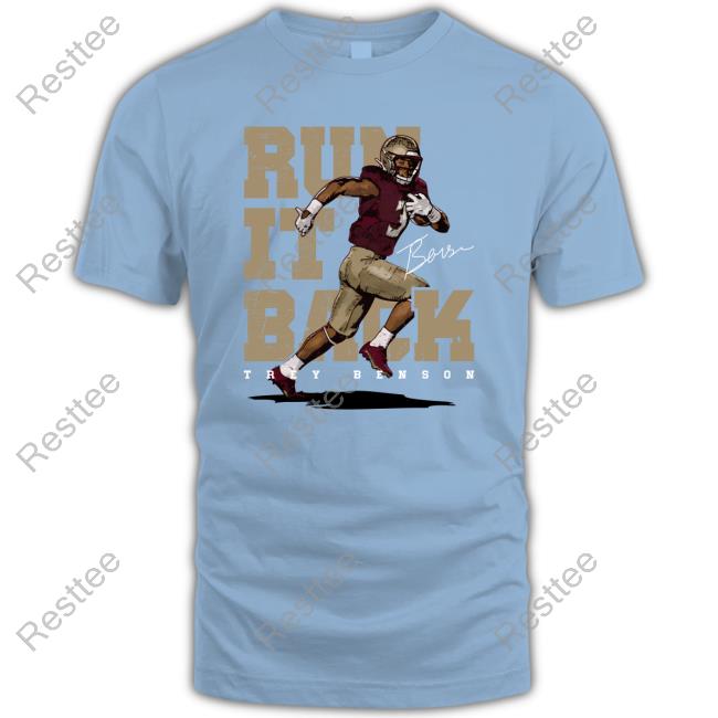 Trey Benson Official Store Run It Back Shirt