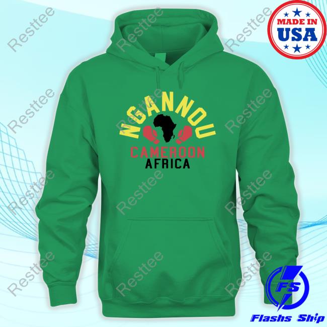 Official Kamaru Usman Ngannou Cameroon Africa Shirt
