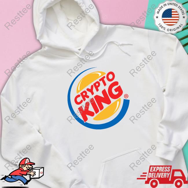 Crypto King White Tee Shirt