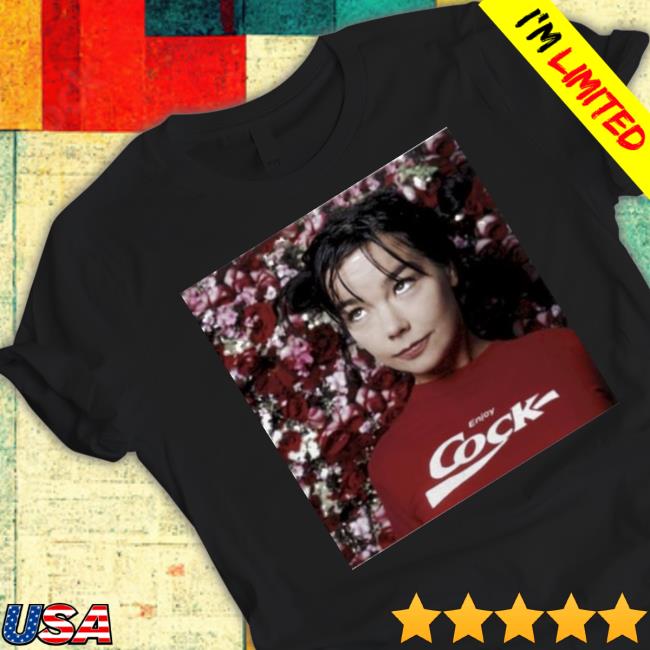 Official Bjork Enjoy Cock Long Sleeve Shirt Official Bjork Enjoy Cock T-Shirt