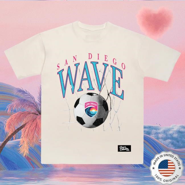 NWSL Shop Store Merch Official Unisex San Diego Wave Heavyweight Tshirt NWSL Shop Store Merch Official Unisex San Diego Wave Heavyweight Tshirt