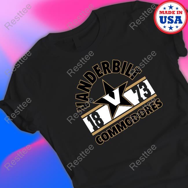 Vanderbilt Commodores 150th Anniversary 1873 T-Shirt