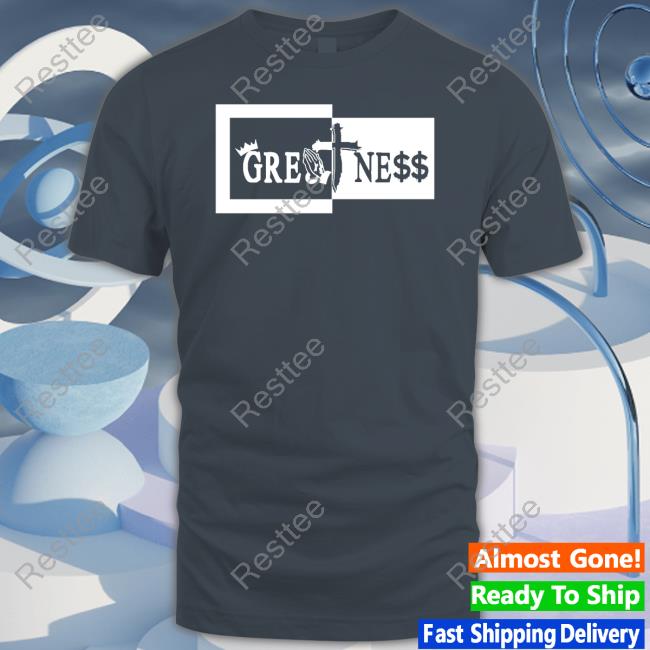 Official Therealgreatness Merch Greatness Boxed Tee Shirt