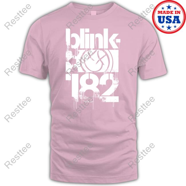 Blink 182 Merch 3 Bars T-Shirt Official Blink 182 Merch 3 Bars T-Shirt