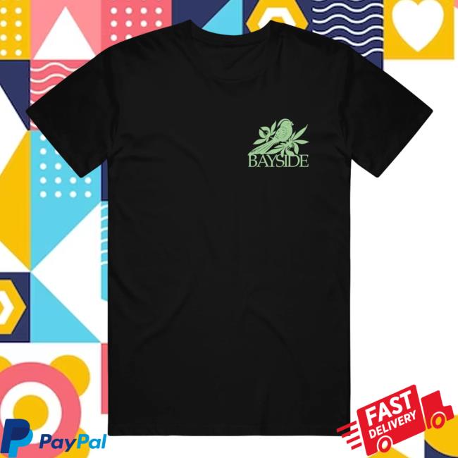 Official Bayside Merch Strangest Faces Black Shirts