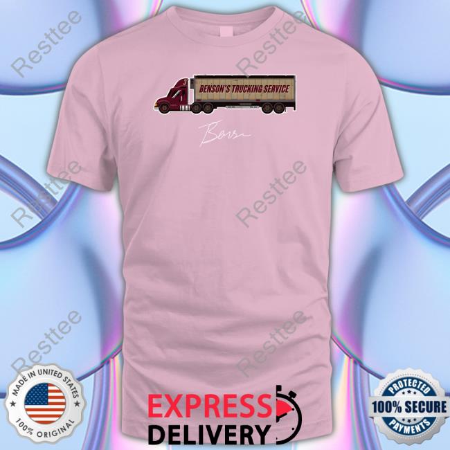 Trey Benson Merch Benson's Trucking Service Sweatshirt Treybenson3