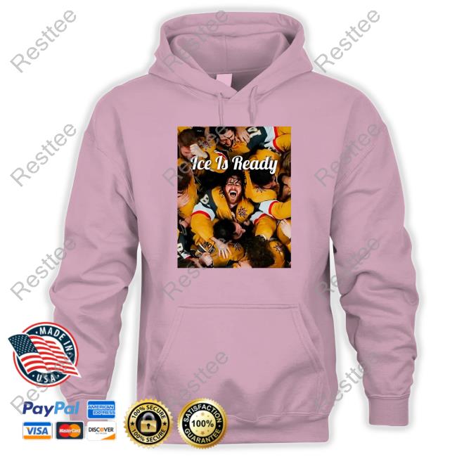 Official Marchy Dog Pile Ice Is Ready Crewneck Sweatshirt