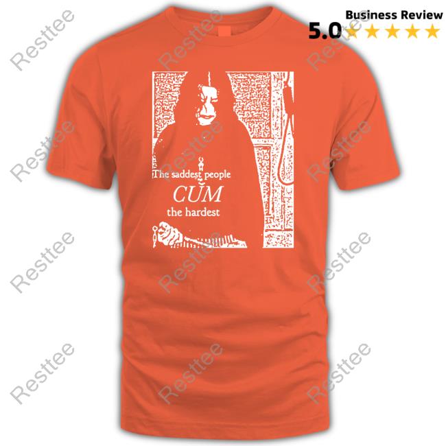 Gifts For Goth Merch Goths Doing Things The Saddest People Cum The Hardest Shirt