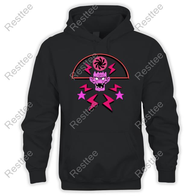 Official Gorillaz Merch Cult Logo Hoodie